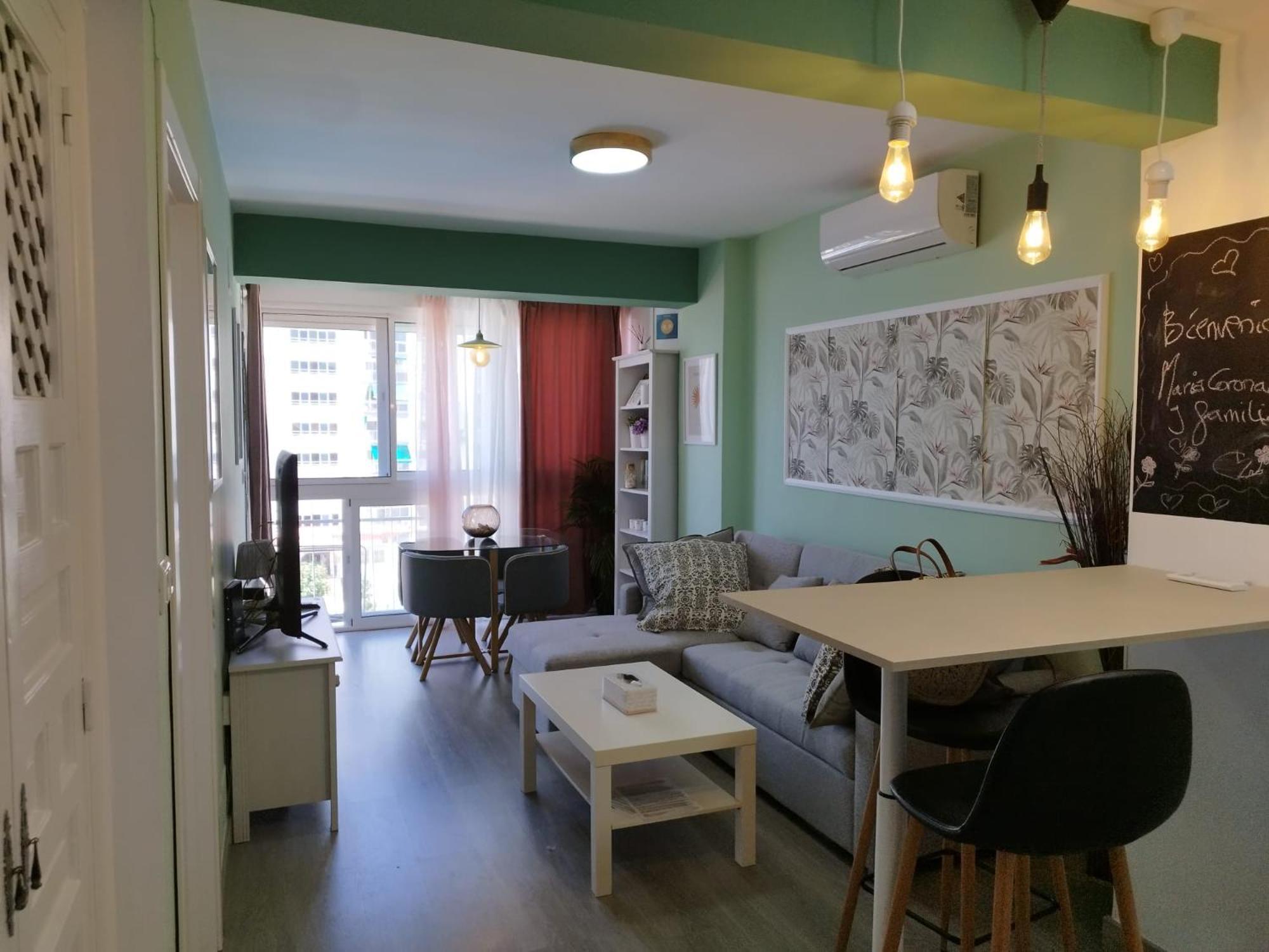 M1 403 Frontal Al Mar Vistas Terraza Y Wifi Apartment Беналмадена Екстериор снимка